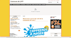 Desktop Screenshot of luzy.fr